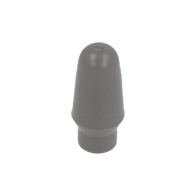 Capison cu Impingere PVC Gri fără Iluminare | Electronic-mag.ro | Componente Electronice