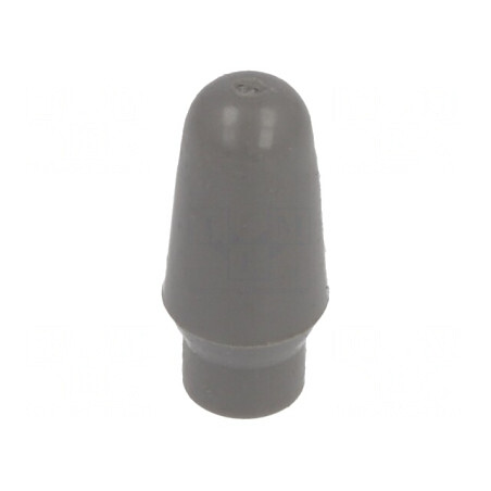 Capison cu Impingere PVC Gri fără Iluminare | Electronic-mag.ro | Componente Electronice