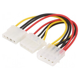 Cablu de Alimentare Molex 0.15m | Electronic-mag.ro | Componente Electronice