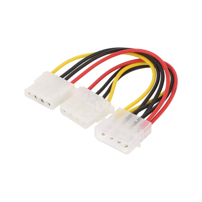 Cablu de Alimentare Molex 0.15m | Electronic-mag.ro | Componente Electronice