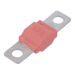 Siguranță Auto 125A 32VDC 40mm MIDIVAL | Electronic-mag.ro | Componente Electronice