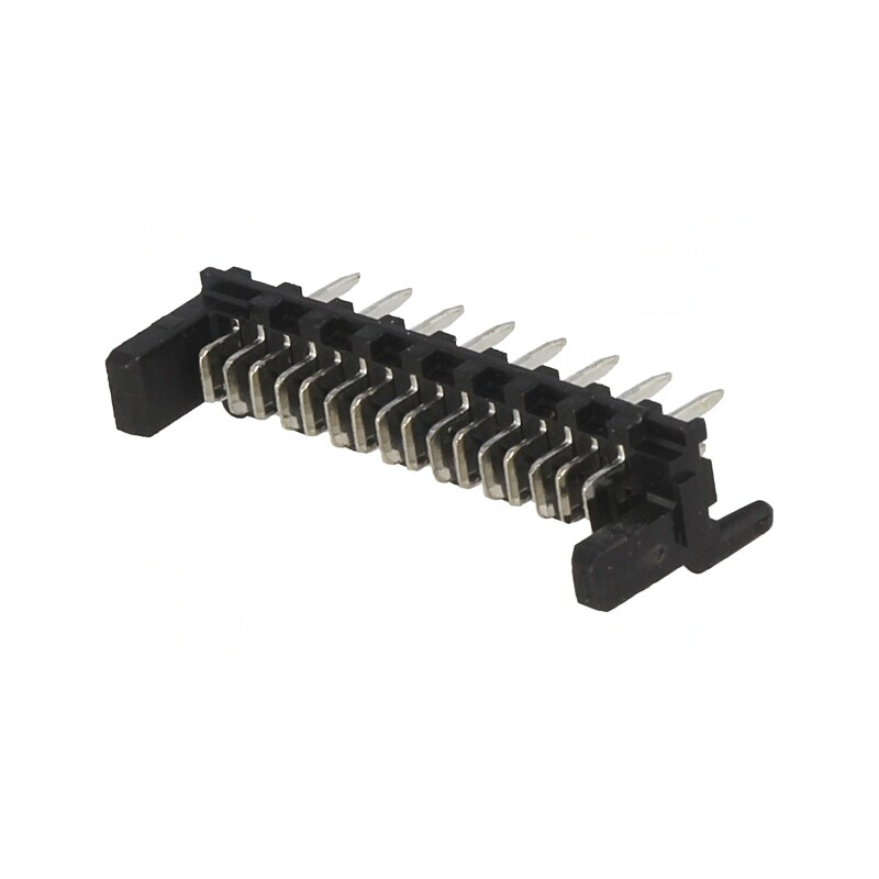 Soclu cablu-placă tată 16 pini 1,27mm THT PicoFlex 1,2A 250V | Electronic-mag.ro | Componente Electronice