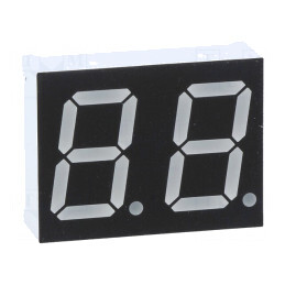 Afișaj LED 7 Segmente 14.2mm Roșu | Electronic-mag.ro | Componente Electronice