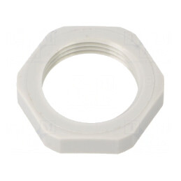 Piuliţă Filet PG Poliamidă Gri 27mm | Electronic-mag.ro | Componente Electronice