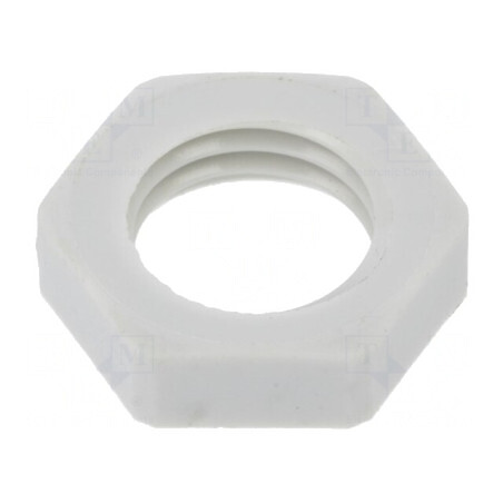 Piuliță metrică poliamidă gri 17mm PMAFIX MN | Electronic-mag.ro | Componente Electronice