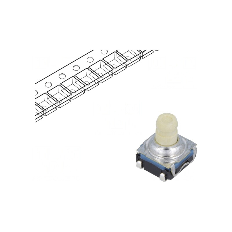 Microîntrerupător TACT SPST-NO SMT 32VDC | Electronic-mag.ro | Componente Electronice