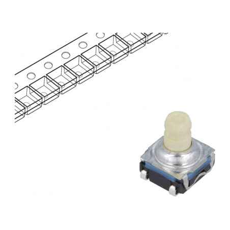 Microîntrerupător TACT SPST-NO SMT 32VDC | Electronic-mag.ro | Componente Electronice