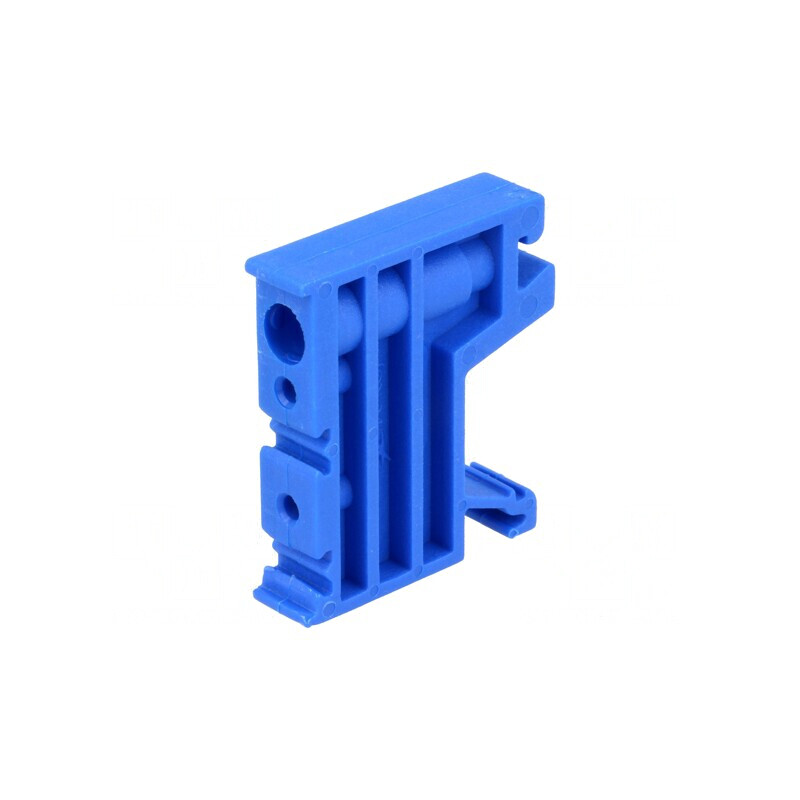 Casetă Poliamidă Albastră 10mm TS35 | Electronic-mag.ro | Componente Electronice