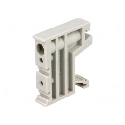 Casetă gri poliamidă 10mm TS35 | Electronic-mag.ro | Componente Electronice