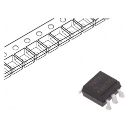 Optotriac 5kV Circuit de Comutare în Zero 6 Pin Gull Wing | Electronic-mag.ro | Componente Electronice