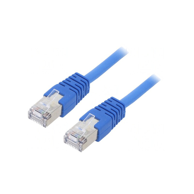 Cablul de Rețea Ethernet F/UTP Cat5e 0.5m Albastru | Electronic-mag.ro | Componente Electronice Cablul de Rețea Ethernet F/UTP Cat5e 0.5m Albastru | Electronic-mag.ro | Componente Electronice