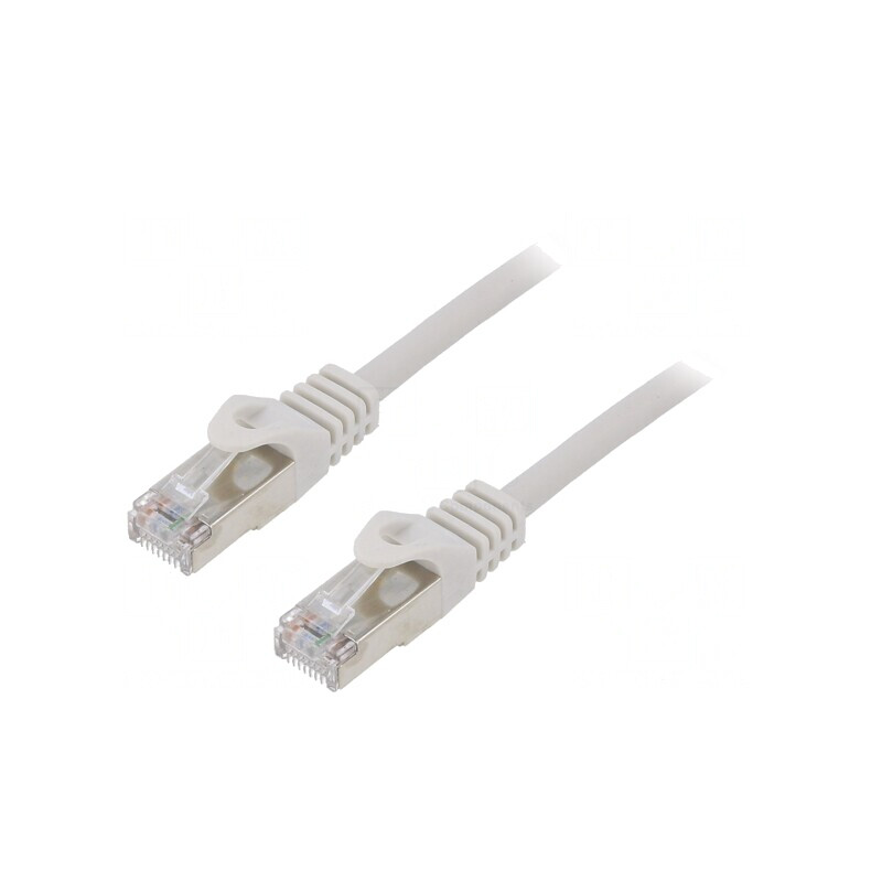 Cablu Patch F/UTP Cat6 Gri 0.25m RJ45 | Electronic-mag.ro | Componente Electronice