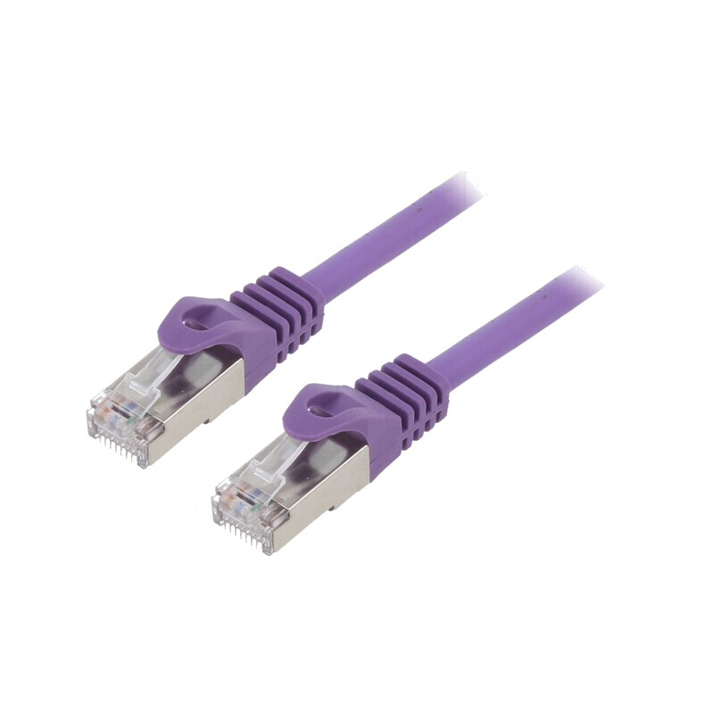 Patch Cord Ethernet RJ45 F/UTP 6 PVC Violet 0.25m | Electronic-mag.ro | Componente Electronice Patch Cord Ethernet RJ45 F/UTP 6 PVC Violet 0.25m | Electronic-mag.ro | Componente Electronice