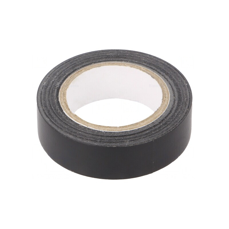 Banda Izolatoare Neagră 15mm x 10m Acrilică | Electronic-mag.ro | Componente Electronice