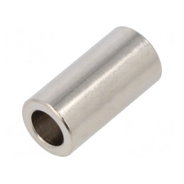 Manşon Distanţier 20mm Alamă Nichel 10mm | Electronic-mag.ro | Componente Electronice