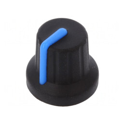 Buton rotativ cu indicator, Ø6mm 16x15,1mm | Electronic-mag.ro | Componente Electronice