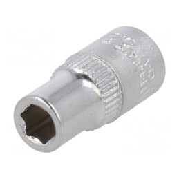 Cheie tubulară HEX 5,5mm 1/4 25mm oțel crom-vanadium | Electronic-mag.ro | Componente Electronice