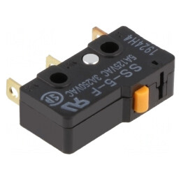 Microîntrerupător SNAP ACTION SPDT 5A 125VAC | Electronic-mag.ro | Componente Electronice