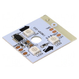 Bandă LED RGB 150° 12V 35x35mm | Electronic-mag.ro | Componente Electronice