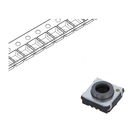 Microîntrerupător TACT SPST 0,05A 12V SMT | Electronic-mag.ro | Componente Electronice