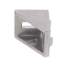 Colţar pentru Profile 5mm 18x18x18mm | Electronic-mag.ro | Componente Electronice