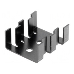 Radiator Negru TO220 30x25.4x13mm | Electronic-mag.ro | Componente Electronice