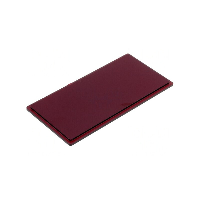 Filtru Roșu 42x84x3mm KM-48BN/KM-48N | Electronic-mag.ro | Componente Electronice