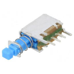 Comutator apăsare SPDT 30VDC 0.3A | Electronic-mag.ro | Componente Electronice