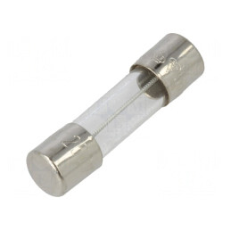 Siguranță Întârziere 500mA 250V Sticlă 5x20mm | Electronic-mag.ro | Componente Electronice
