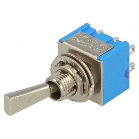 Comutator basculant DPDT ON-ON 3A 250VAC | Electronic-mag.ro | Componente Electronice
