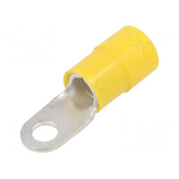 Conector Inelar Izolat M6 6.5mm 25mm2 Cupru | Electronic-mag.ro | Componente Electronice