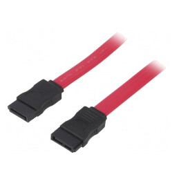 Cablu SATA Mamă-Mamă 0,5m | Electronic-mag.ro | Componente Electronice