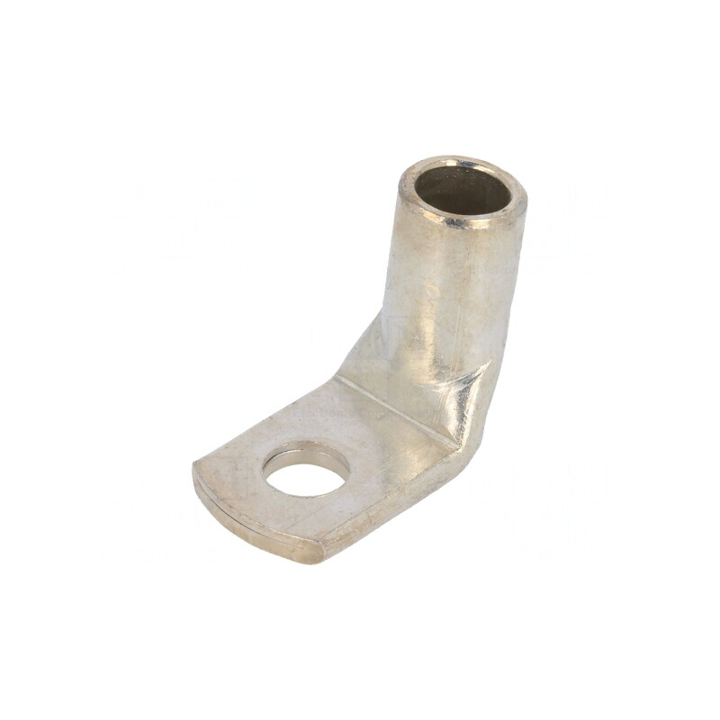 Vârf inelar tubular M6 25mm2 90° crimpat | Electronic-mag.ro | Componente Electronice