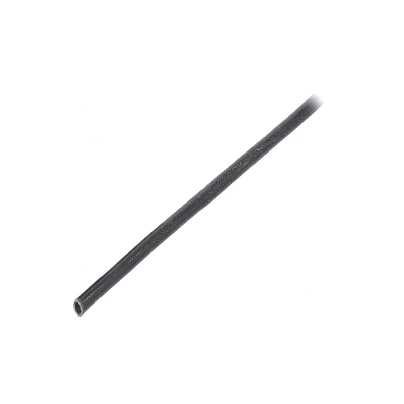 Manșon Electroizolant Fibră de Sticlă Neagră -20÷155°C | Electronic-mag.ro | Componente Electronice