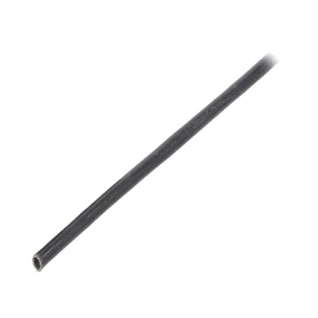 Manșon Electroizolant Fibră de Sticlă Neagră -20÷155°C | Electronic-mag.ro | Componente Electronice