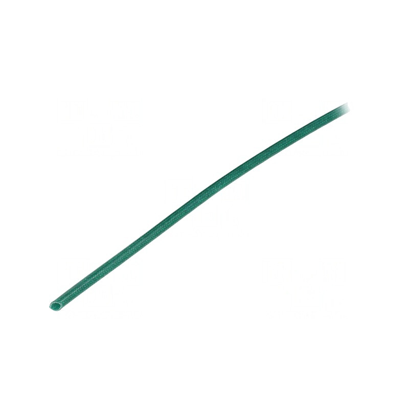 Manșon Electroizolant din Fibră de Sticlă Verde 20-155°C | Electronic-mag.ro | Componente Electronice