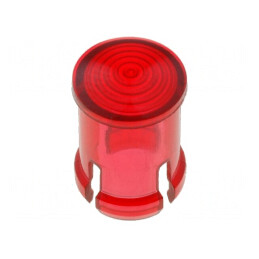 Lentilă LED Rotundă Roșie 5mm