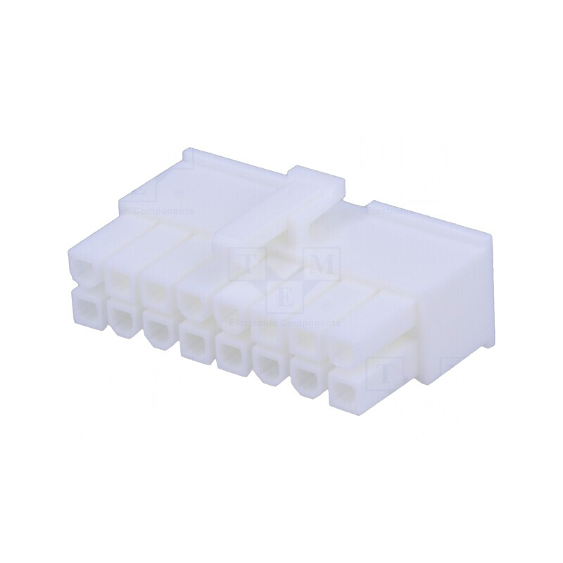 Conector Mini-Fit Jr 4.2mm 16 pini Cablaj Mamă | Electronic-mag.ro | Componente Electronice Conector Mini-Fit Jr 4.2mm 16 pini Cablaj Mamă | Electronic-mag.ro | Componente Electronice