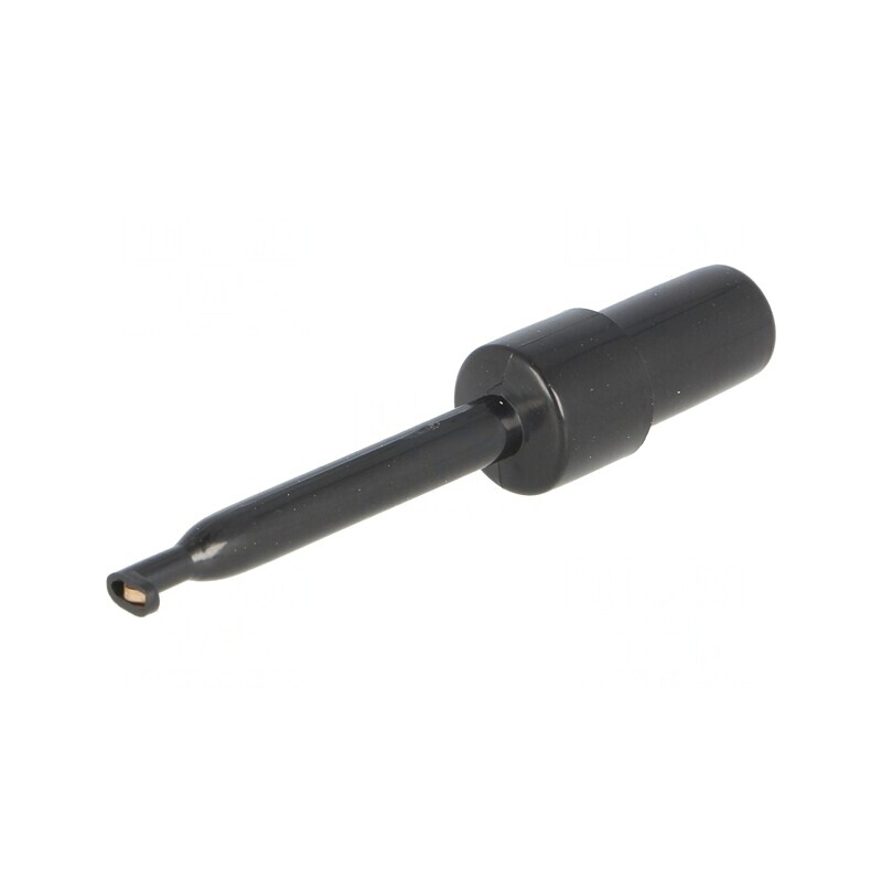 Clips de Măsurare cu Cârlig Negru 3A 60VDC ABS | Electronic-mag.ro | Componente Electronice