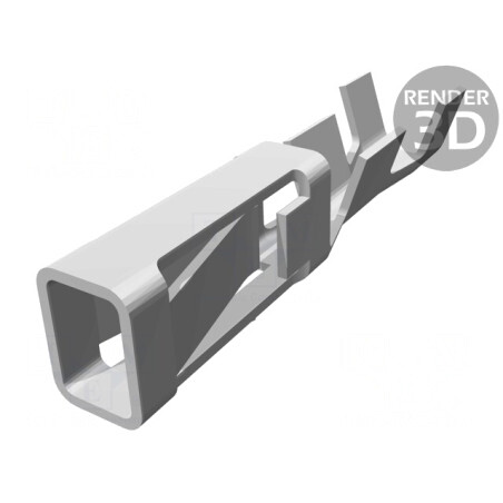 Pin Mamă Aurit 22-18AWG AMPMODU MOD I | Electronic-mag.ro | Componente Electronice