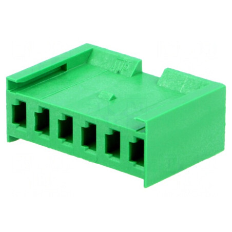 Conector cablu-placă mamă AMPMODU 6 pini 3,96mm | Electronic-mag.ro | Componente Electronice