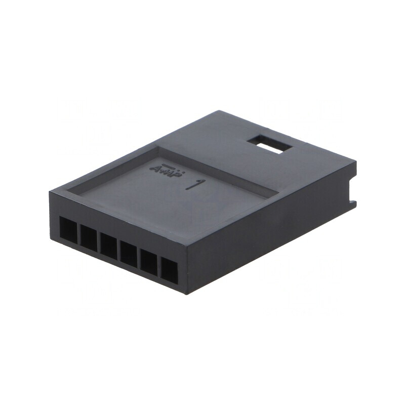 'Conector AMPMODU II, 6 Pini, Single Row' | Electronic-mag.ro | Componente Electronice