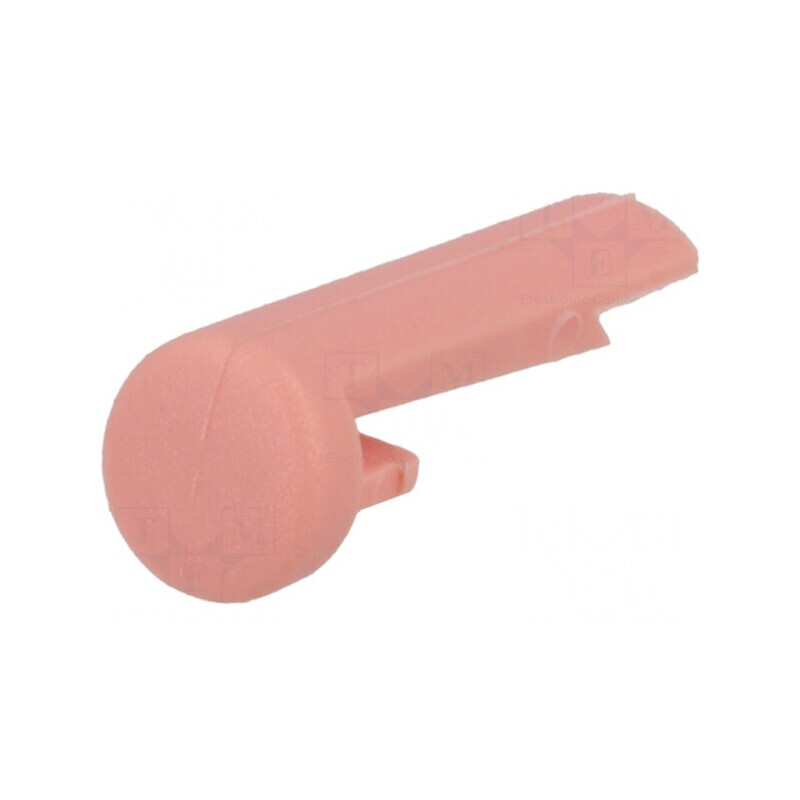 Indicator plastic roz cu fixare prin apăsare | Electronic-mag.ro | Componente Electronice
