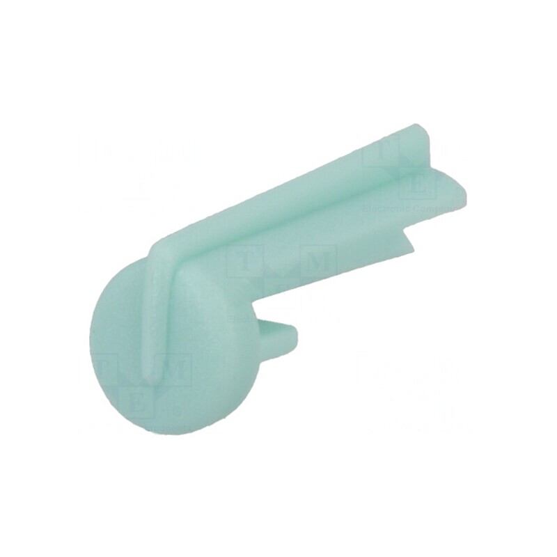Indicator Plastic Verde cu Săgeată pentru Fixare prin Apăsare | Electronic-mag.ro | Componente Electronice
