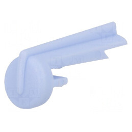 Indicator Plastic Albastru cu Fixare prin Apăsare - Săgeată | Electronic-mag.ro | Componente Electronice