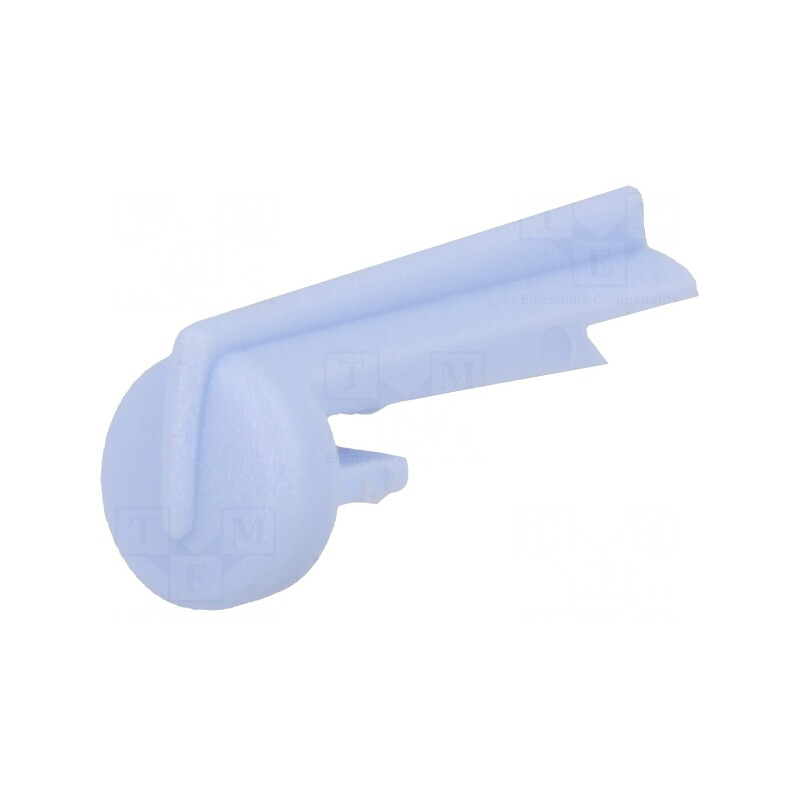 Indicator Plastic Albastru cu Fixare prin Apăsare - Săgeată | Electronic-mag.ro | Componente Electronice