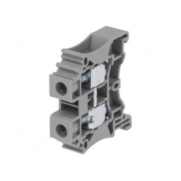Terminal de Îmbinare pentru Șine 0,5-10mm², 2 Borne, Gri, Lățime 10mm | Electronic-mag.ro | Componente Electronice