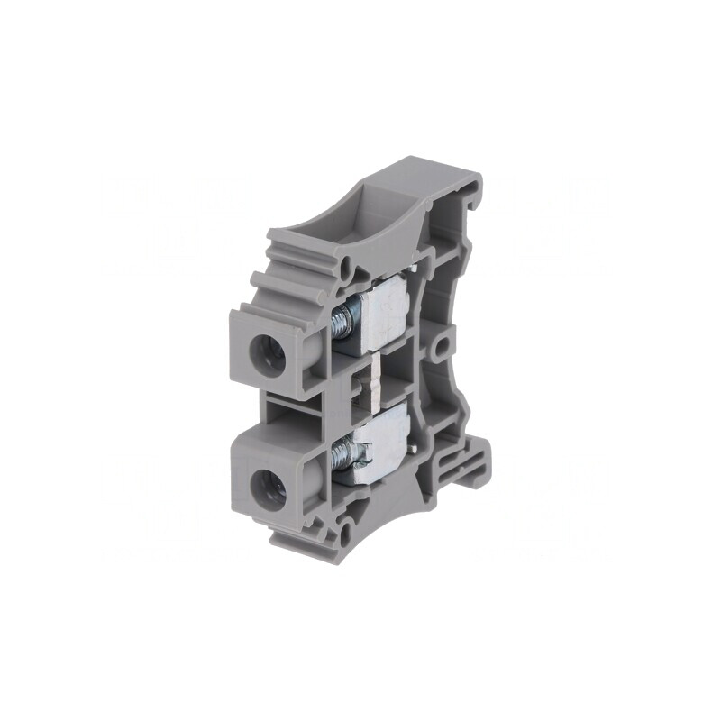 Terminal de Îmbinare pentru Șine 0,5-10mm², 2 Borne, Gri, Lățime 10mm | Electronic-mag.ro | Componente Electronice
