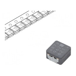 Inductor SMD 4,7uH 3,4A 5,5x5x3mm