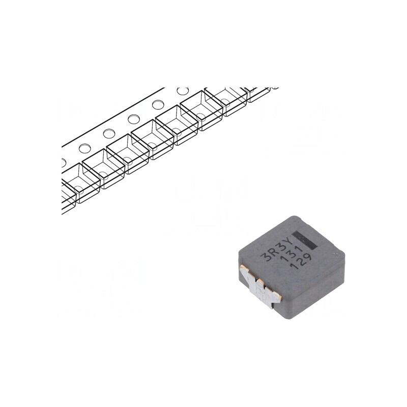 Inductor SMD 3.3uH 22.7A 7.1mΩ ±20% 10.7x10x5.4mm | Electronic-mag.ro | Componente Electronice Inductor SMD 3.3uH 22.7A 7.1mΩ ±20% 10.7x10x5.4mm | Electronic-mag.ro | Componente Electronice